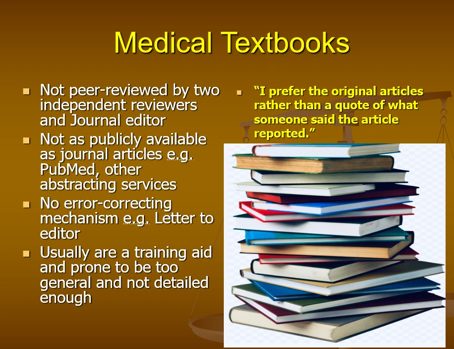 forensic science toxicology, picture of stack medical textbooks
