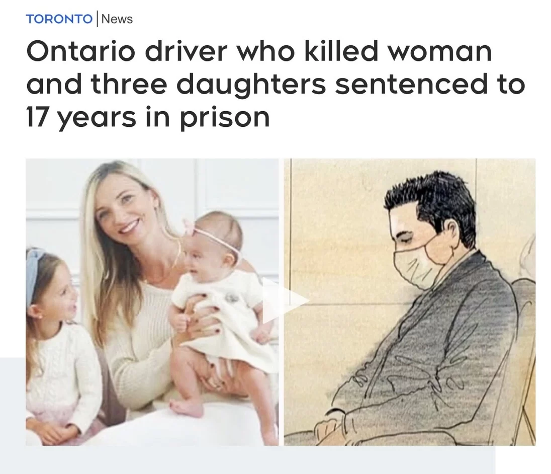 driving while impaired, picture of news about fatal collision